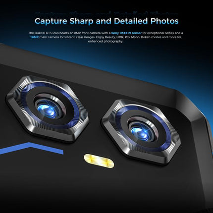 OUKITEL RT3 Plus 4G Network IP68/IP69K Rugged Tablet, 4GB+128GB, 8.0 inch Android 15 MediaTek G81 Octa-Core Support Dual SIM, EU Plug