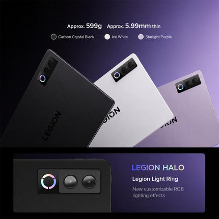 Lenovo LEGION Y900 13 AI Tablet, 13 inch Wi-Fi, 8GB+256GB, Android 16, Snapdragon 8 Elite Octa Core, US Plug, 8GB+256GB