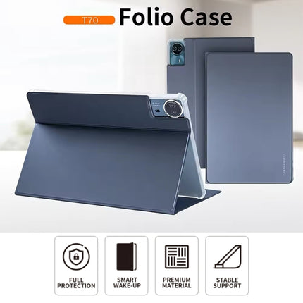 Teclast Anti-slip Texture Smart Tablet Leather Folio Case for Teclast T70, For T70