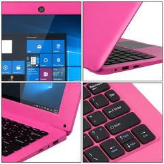 Windows 10 OS, Intel Celeron N3350 Dual Core CPU 1.1Ghz-2.4Ghz , Support Bluetooth & WiFi & HDMI, EU Plug, N3350 3GB+64GB