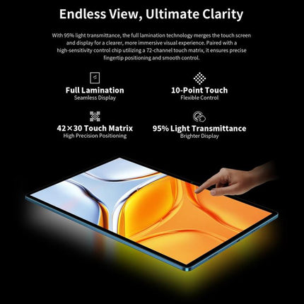 Teclast T70 4G LTE Tablet PC, 8GB+128GB, 14 inch Android 15 MediaTek Helio G99 Octa Core, Support Dual SIM, T70 8GB+128GB