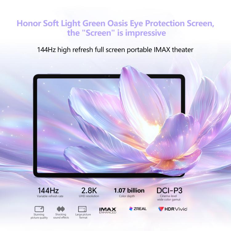 Honor Pad V9 WiFi Tablet PC, 11.5 inch 12GB+256GB MagicOS 9.0 Dimensity 8350 Ultra Octa Core