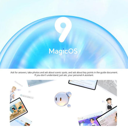 Honor Pad V9 Soft Light Screen WiFi Tablet PC, 11.5 inch 8GB+256GB MagicOS 9.0 Dimensity 8350 Ultra Octa Core
