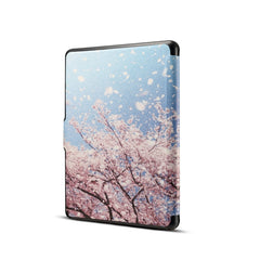 Printed Horizontal Flip PU Leather Protective Case for Amazon Kindle Paperwhite 1 & 2 & 3 with Sleep / Wake-up