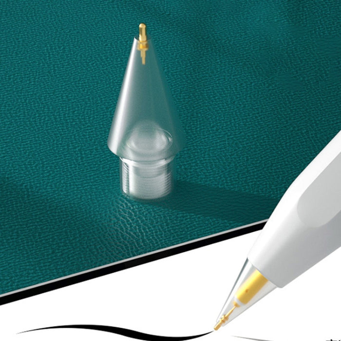 6.0 Punta de lápiz óptico con aguja de diamante de cristal para Apple Pencil 1/2, 1 pieza 6.0