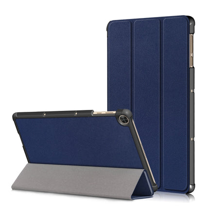 Custer Painted 3-folding Holder Tablet PC Leather Case