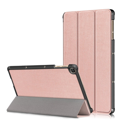 Custer Painted 3-folding Holder Tablet PC Leather Case