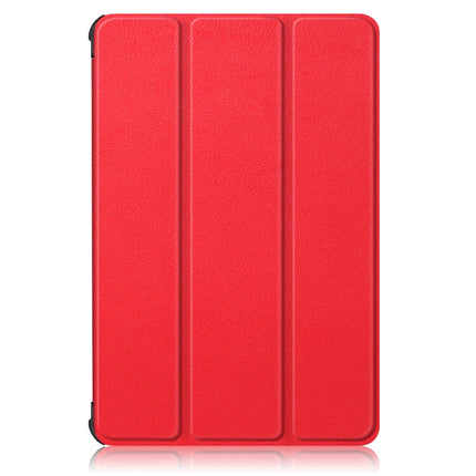 Custer Painted 3-folding Holder Tablet PC Leather Case