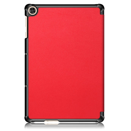 Custer Painted 3-folding Holder Tablet PC Leather Case
