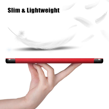 Custer Painted 3-folding Holder Tablet PC Leather Case