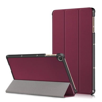 Custer Painted 3-folding Holder Tablet PC Leather Case