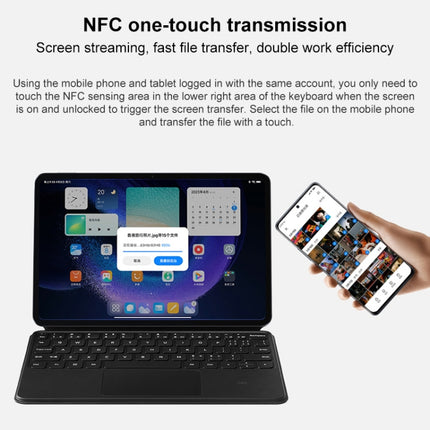 Teclado táctil inteligente original para Xiaomi Pad 6/6 Pro, para Xiaomi Pad 6/6 Pro con trackpad