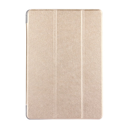 For Huawei  MediaPad T3 10 9.6 inch Silk Texture Horizontal Flip Leather Case with 3-folding Holder, For MediaPad T3 9.6 inch