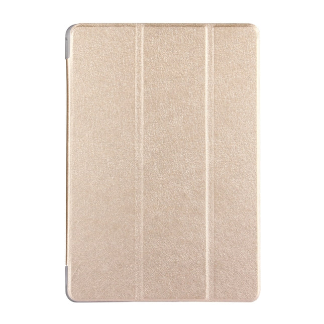 For Huawei  MediaPad T3 10 9.6 inch Silk Texture Horizontal Flip Leather Case with 3-folding Holder, For MediaPad T3 9.6 inch
