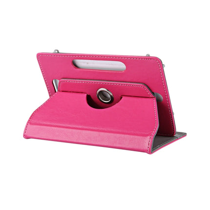 9 inch Tablets Leather Case Crazy Horse Texture 360 Degrees Rotation Protective Case Shell with Holder for ONDA V891w, Ramos i9s Pro & Win8, Colorfly i898W & i898A