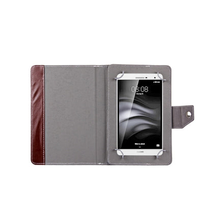 7 inch Tablets Leather Case Crazy Horse Texture Protective Case Shell with Holder for Galaxy Tab A 7.0 (2016) / T280 & Tab 4 7.0 / T230 & Tab Q T2558, Colorfly G708, Asus ZenPad 7.0 Z370CG, Huawei MediaPad T1 7.0 / T1-701u