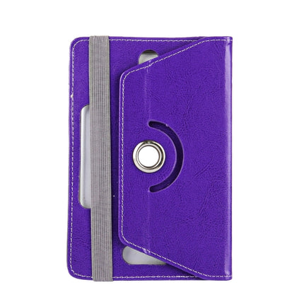 10 inch Tablets Leather Case Crazy Horse Texture 360 Degrees Rotation Protective Case Shell with Holder for Asus ZenPad 10 Z300C, Huawei MediaPad M2 10.0-A01W, Cube IWORK10, 10 inch Purple, 10 inch Baby Blue, 10 inch White, 10 inch Black, 10 inch Red  ...
