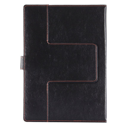 Universal Bluetooth V3.0 Keyboard Detachable Litchi Texture PU Leather Tablet Case with Touchpad for 9.7-10.1 inch Tablet PC