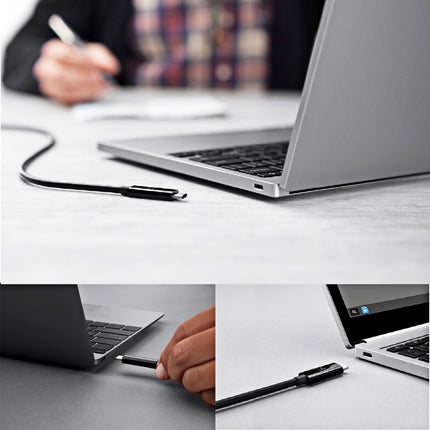 1m USB-C / Type-C Male to USB 3.1 Type-C Male Data & Charging Spring Coiled Cable