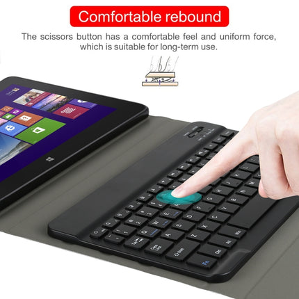 AM12 2 in 1 Removable Bluetooth Keyboard + Protective Leather Tablet Case with Holder for Lenovo Tab P11 (Tab-J606F)