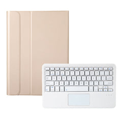 AK10-A 2 in 1 Detachable Bluetooth Keyboard + Lambskin Texture TPU Protective Leather Tablet Case with Touchpad & Holder for Lenovo Qitian K10 TB-X6C6X