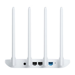 Original Xiaomi Mi WiFi Router 4C Smart APP Control 300Mbps 2.4GHz Wireless Router Repeater with 4 Antennas, Support Web & Android & iOS, US Plug, 4C