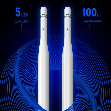 COMFAST CF-EW74 1200Mbs Outdoor Waterproof Dual Frequency Signal Amplifier Wireless Router Repeater WIFI Base Station with 2 Antennas