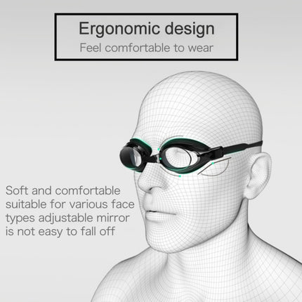 High-definition Waterproof Fogproof Swimming Goggles with Swimming Cap, Swimming Goggles with Cap (Black), Swimming Goggles with Cap (Black Plating), Swimming Goggles with Cap (Pink), Swimming Goggles with Cap (Blue), Swimming Goggles with Cap (Silver)