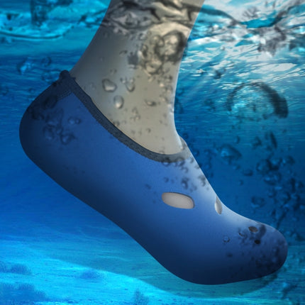 Comfortable and anti-slip 3MM swimming diving socks breathable water to swim the beach socks Size:XXS (Children), Size: XXS, Size: XXS Blue