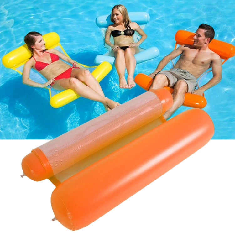 Foldable Double-purpose Backrest Float Hammock with Net, Size: 130x73cm, Size: 130x73cm (Pink), Size: 130x73cm (Blue), Size: 130x73cm (Red), Size: 130x73cm (Sapphire Blue), Size: 130x73cm (Yellow), Size: 130x73cm (Orange)