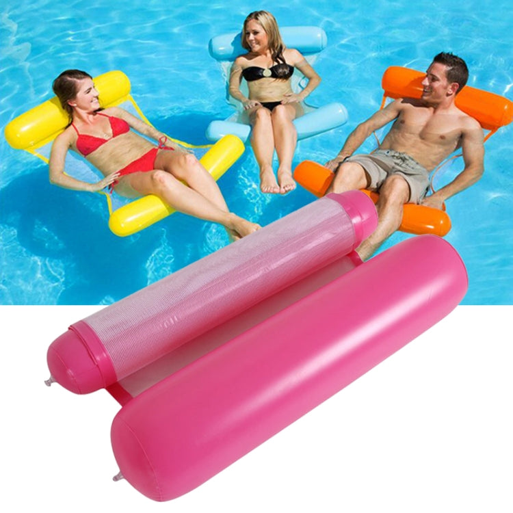 Foldable Double-purpose Backrest Float Hammock with Net, Size: 130x73cm, Size: 130x73cm (Pink), Size: 130x73cm (Blue), Size: 130x73cm (Red), Size: 130x73cm (Sapphire Blue), Size: 130x73cm (Yellow), Size: 130x73cm (Orange)
