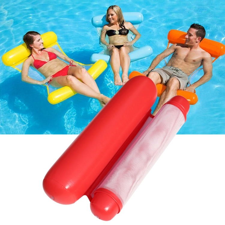 Foldable Double-purpose Backrest Float Hammock with Net, Size: 130x73cm, Size: 130x73cm (Pink), Size: 130x73cm (Blue), Size: 130x73cm (Red), Size: 130x73cm (Sapphire Blue), Size: 130x73cm (Yellow), Size: 130x73cm (Orange)