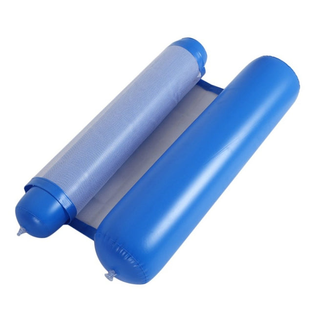 Foldable Double-purpose Backrest Float Hammock with Net, Size: 130x73cm, Size: 130x73cm (Sapphire Blue)