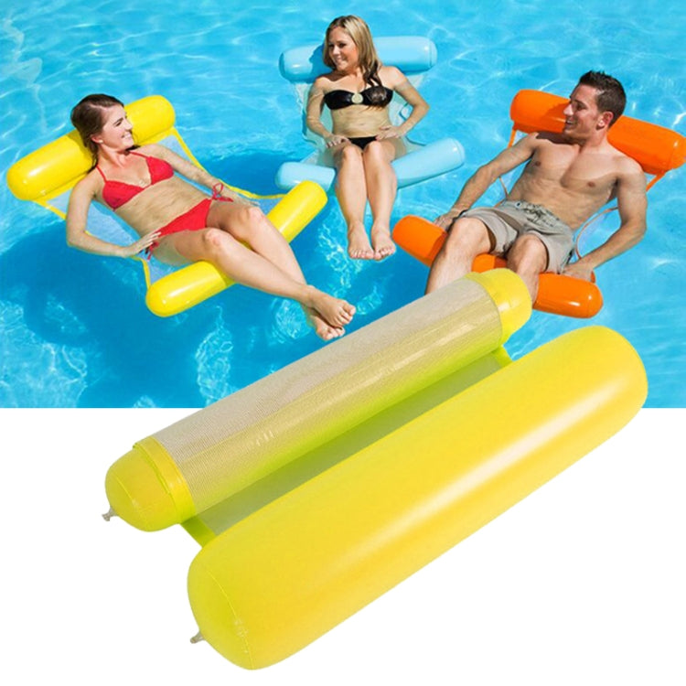 Foldable Double-purpose Backrest Float Hammock with Net, Size: 130x73cm, Size: 130x73cm (Pink), Size: 130x73cm (Blue), Size: 130x73cm (Red), Size: 130x73cm (Sapphire Blue), Size: 130x73cm (Yellow), Size: 130x73cm (Orange)