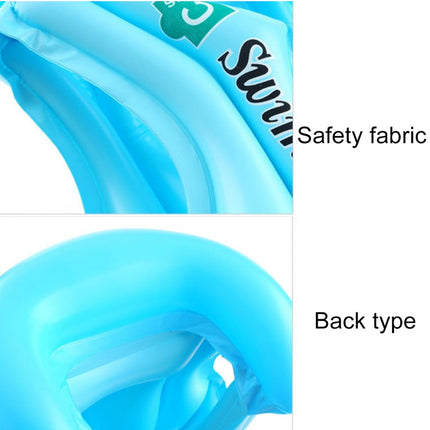 2 PCS C Code Children Float Inflatable Life Jacket Swimsuit, Size: Small, Random Color Delivery, Size: S