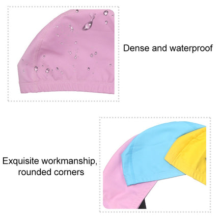 Adult Waterproof PU Coating Stretchy Swimming Cap Keep Long Hair Dry Ear Protection Swim Cap, PU Swim Cap (Black), PU Swim Cap (Blue), PU Swim Cap (Silver), PU Swim Cap (Baby Blue), PU Swim Cap (Pink)