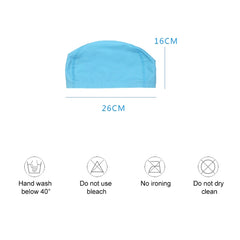 Adult Waterproof PU Coating Stretchy Swimming Cap Keep Long Hair Dry Ear Protection Swim Cap, PU Swim Cap (Black), PU Swim Cap (Blue), PU Swim Cap (Silver), PU Swim Cap (Baby Blue), PU Swim Cap (Pink)