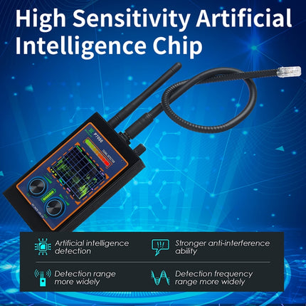 P7000 Radio Wave Detector with LED Display, US Plug
