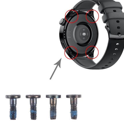 Huawei Watch 3 / 3 Pro Back Cover Screws — 4pcs/Set