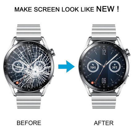 For Huawei Watch GT 3 46mm JPT-B19 Dual Cable LCD Screen Digitizer Full Assembly with Frame