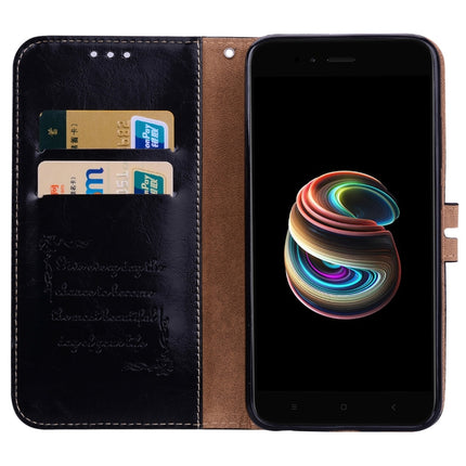 For Xiaomi  Mi A1 & 5X Business Style Oil Wax Texture Horizontal Flip Leather Case with Holder & Card Slots & Wallet & Lanyard, For Xiaomi Mi A1 & 5X, For Xiaomi Mi A1