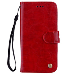 For Xiaomi  Mi A1 & 5X Business Style Oil Wax Texture Horizontal Flip Leather Case with Holder & Card Slots & Wallet & Lanyard