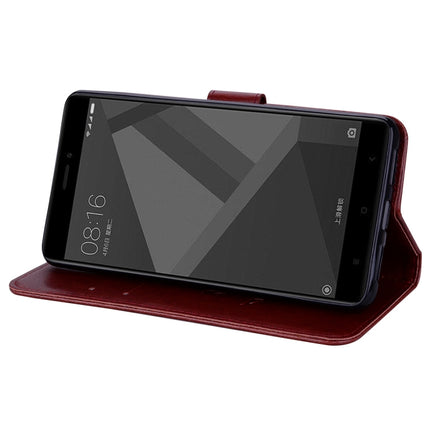 For Xiaomi Redmi Note 4X Roses Pressed Flowers Pattern Flip Leather Case with Holder & Card Slots & Wallet, For Xiaomi Redmi Note 4X