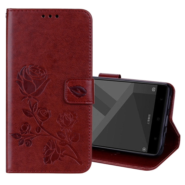 For Xiaomi Redmi Note 4X Roses Pressed Flowers Pattern Flip Leather Case with Holder & Card Slots & Wallet, For Xiaomi Redmi Note 4X