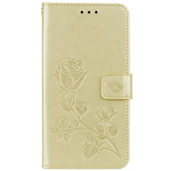 For Xiaomi  Redmi Note 5A Pro / Prime Roses Pressed Flowers Pattern Flip Leather Case with Holder & Card Slots & Wallet