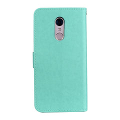 For Xiaomi Redmi 5 Plus Rose Embossed Horizontal Flip Environmental PU Leather Case with Holder & Card Slots & Wallet