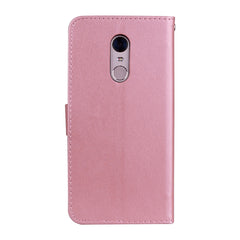 For Xiaomi Redmi 5 Rose Embossed Horizontal Flip Environmental PU Leather Case with Holder & Card Slots & Wallet