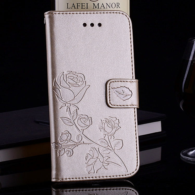 Rose Embossed Horizontal Flip PU Leather Case for Xiaomi Pocophone F1 , with Holder & Card Slots & Wallet