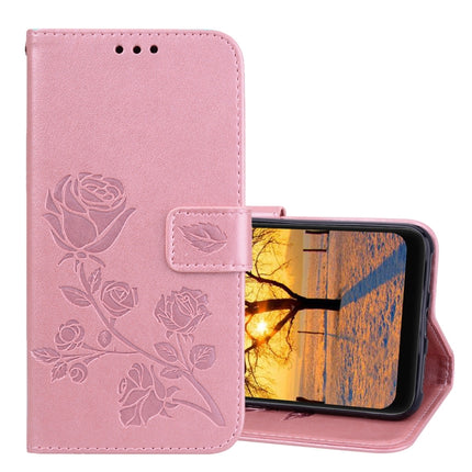 Rose Embossed Horizontal Flip PU Leather Case for Xiaomi Pocophone F1 , with Holder & Card Slots & Wallet, For Xiaomi Poco F1