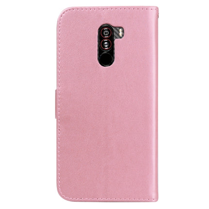 Rose Embossed Horizontal Flip PU Leather Case for Xiaomi Pocophone F1 , with Holder & Card Slots & Wallet, For Poco F1, For Xiaomi Poco F1